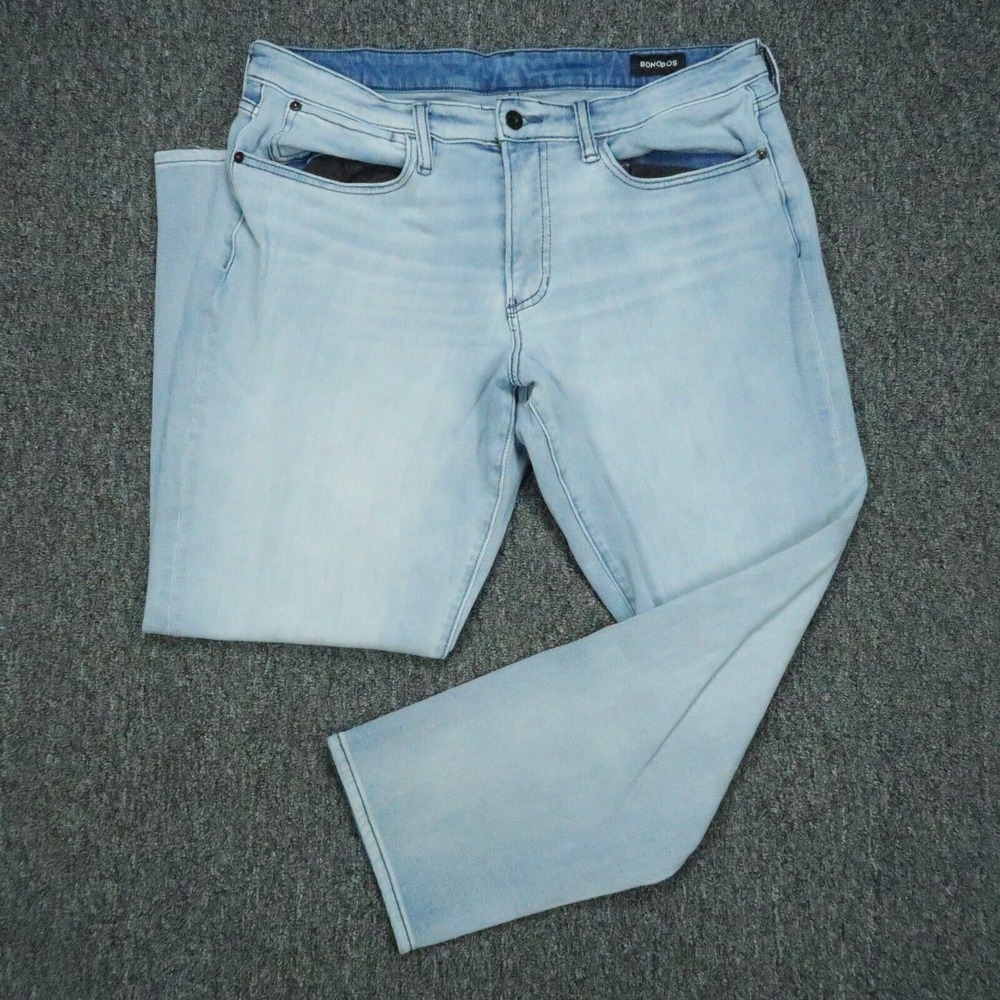 Bonobos Light Blue Straight Men Jeans